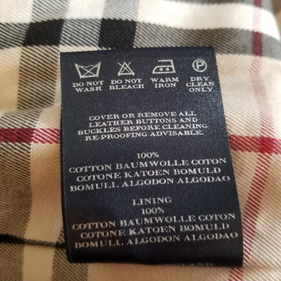 BURBERRY Beige Car Coat Size 12 PRISTINE Condition